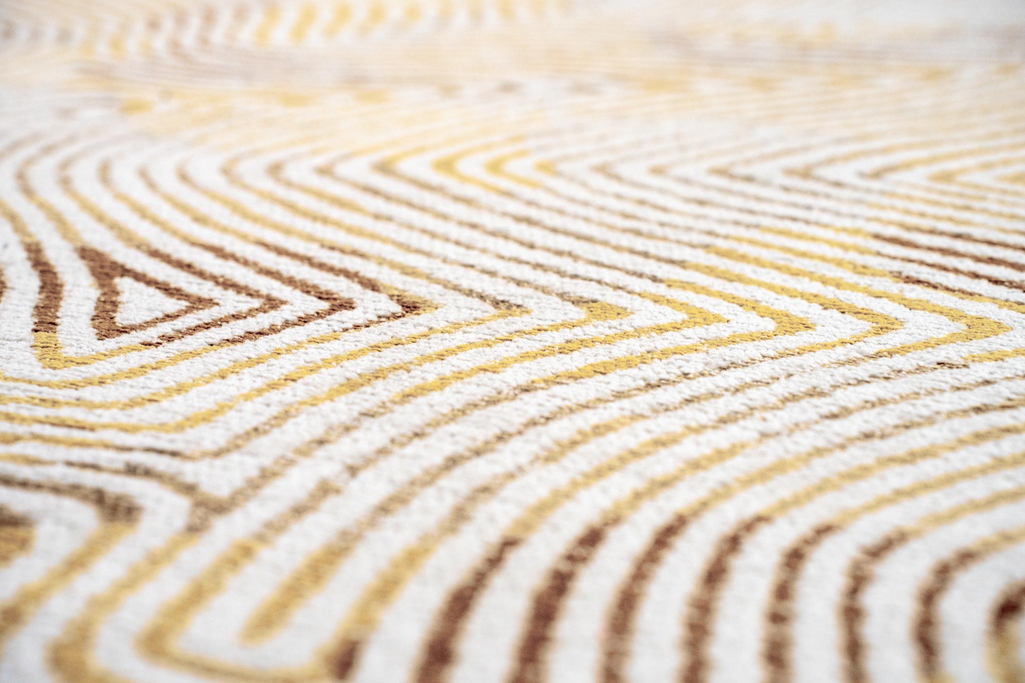 Tappeto Giallo Hippy 9799