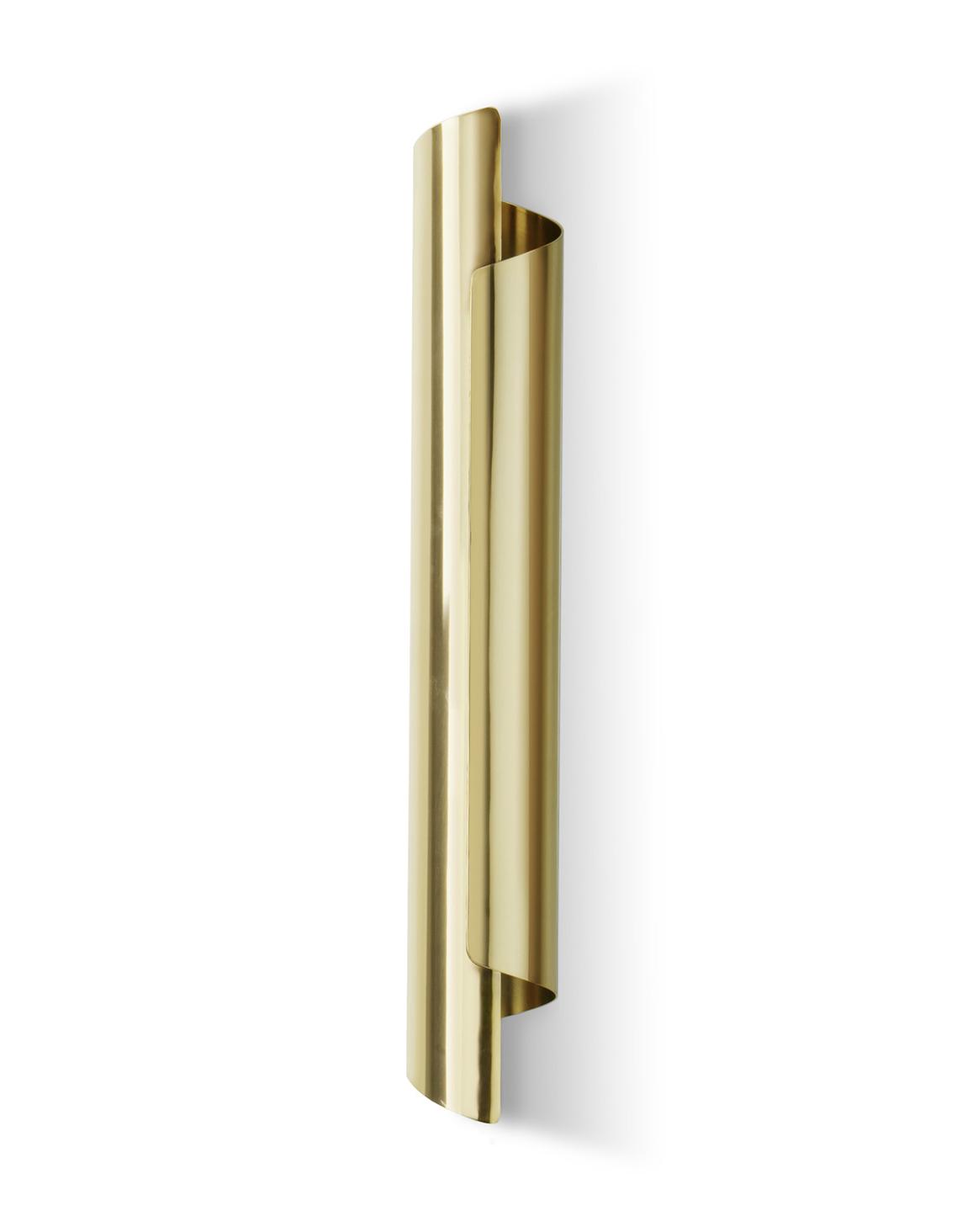 Applique da Parete in Ottone Invecchiato