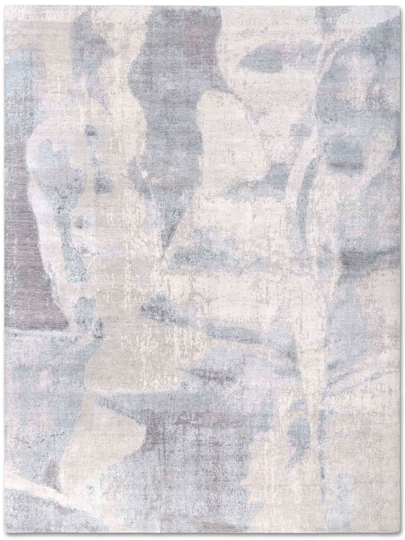 Tappeto Annodato Grigio/Ivory | Misura: 250 × 300 cm