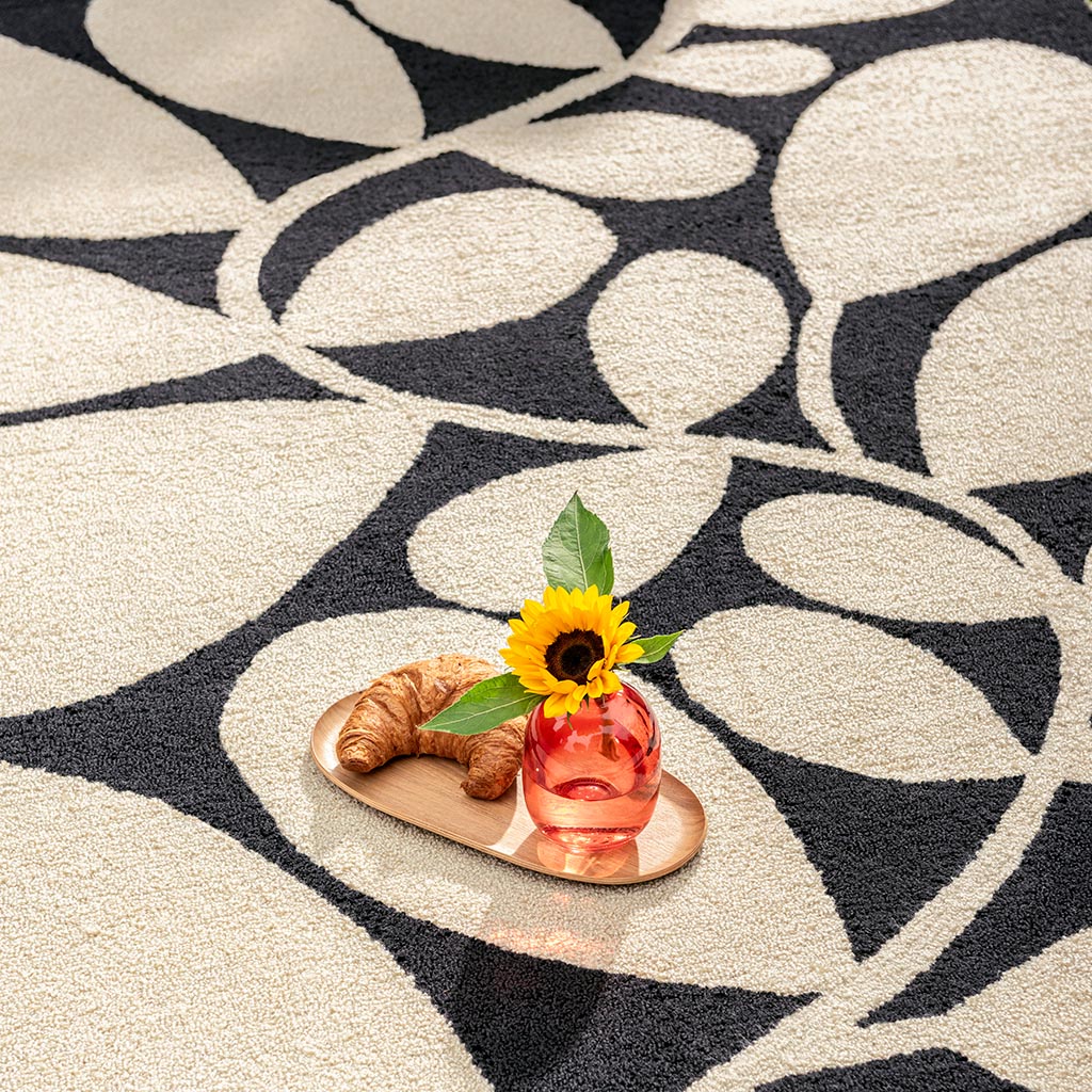 Tappeto Sicomoro Nero Esterno | Misura: 250 × 350 cm