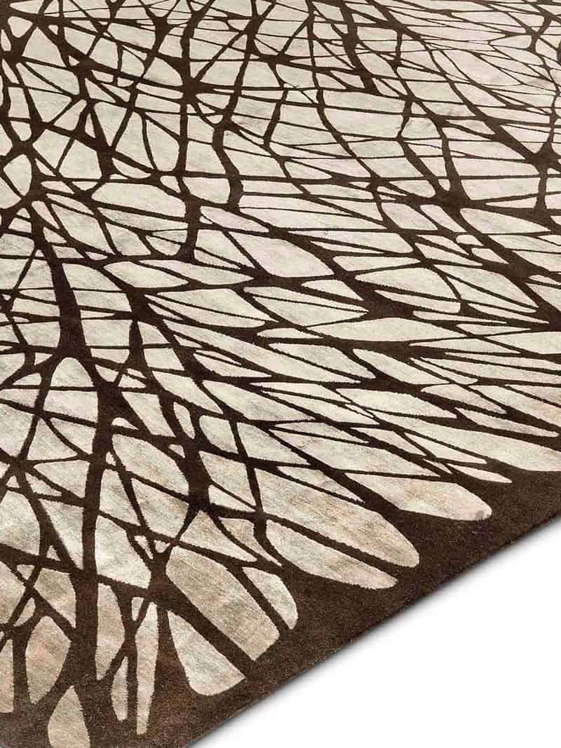 Tappeto Annodato Dresden Marrone | Misura: 183 × 274 cm