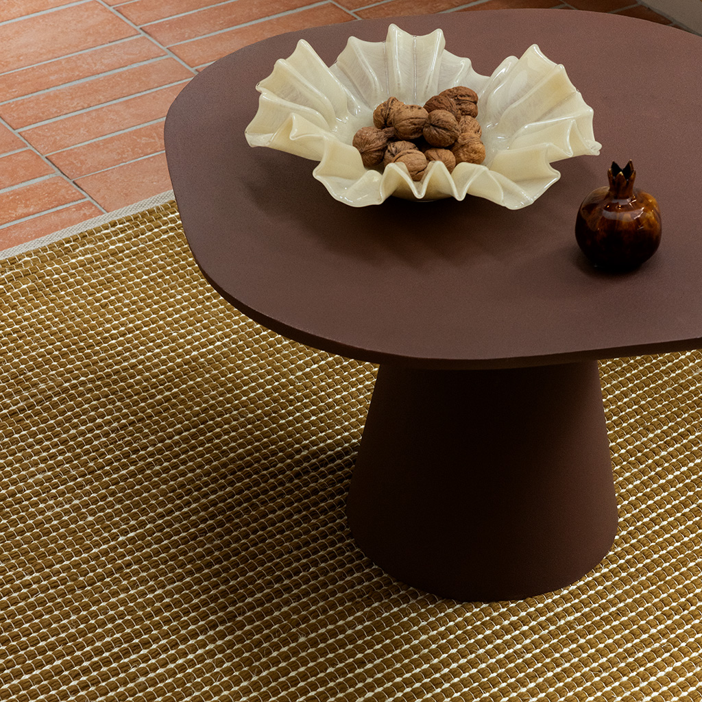 Tappeto Cornice Senape | Misura: 250 x 350 cm