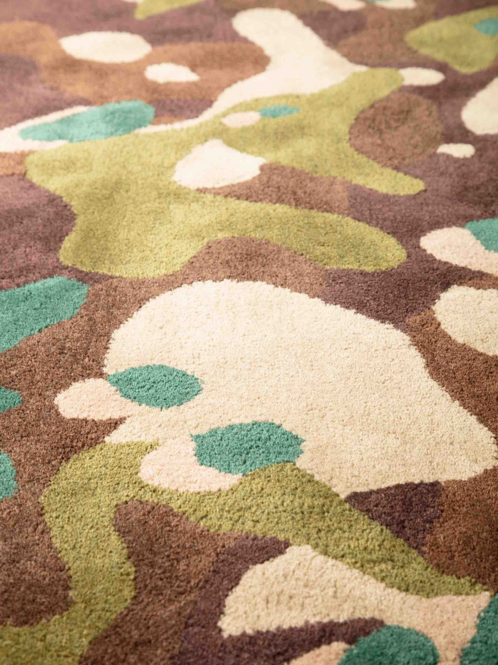 Tappeto Camouflage Macro Marrone Tappeto Camouflage Macro Marrone