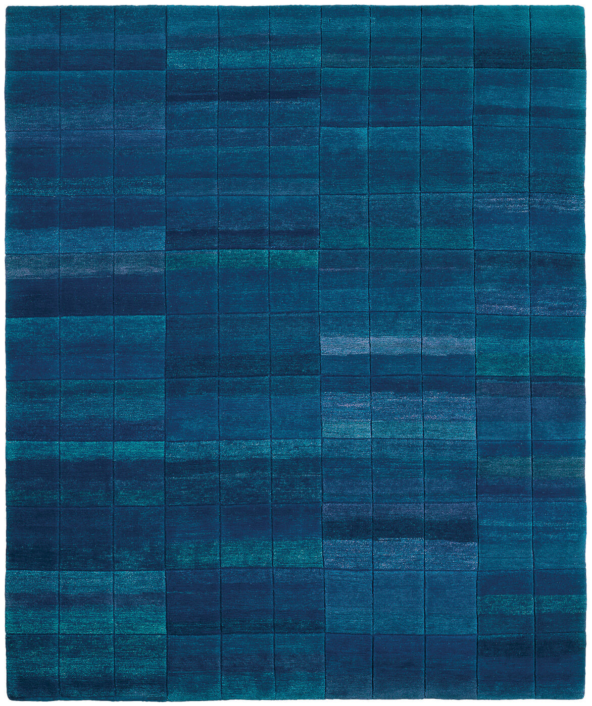 Tappeto Deep Line Blu