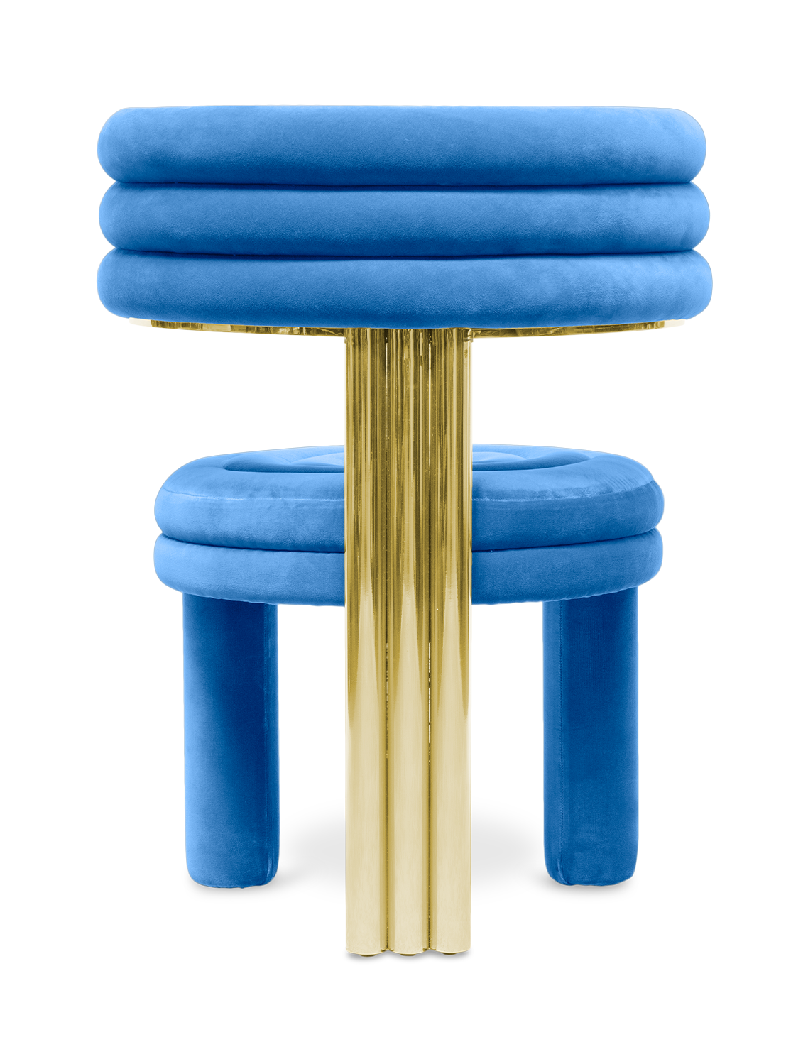 Sedia da Pranzo Blu Kerr