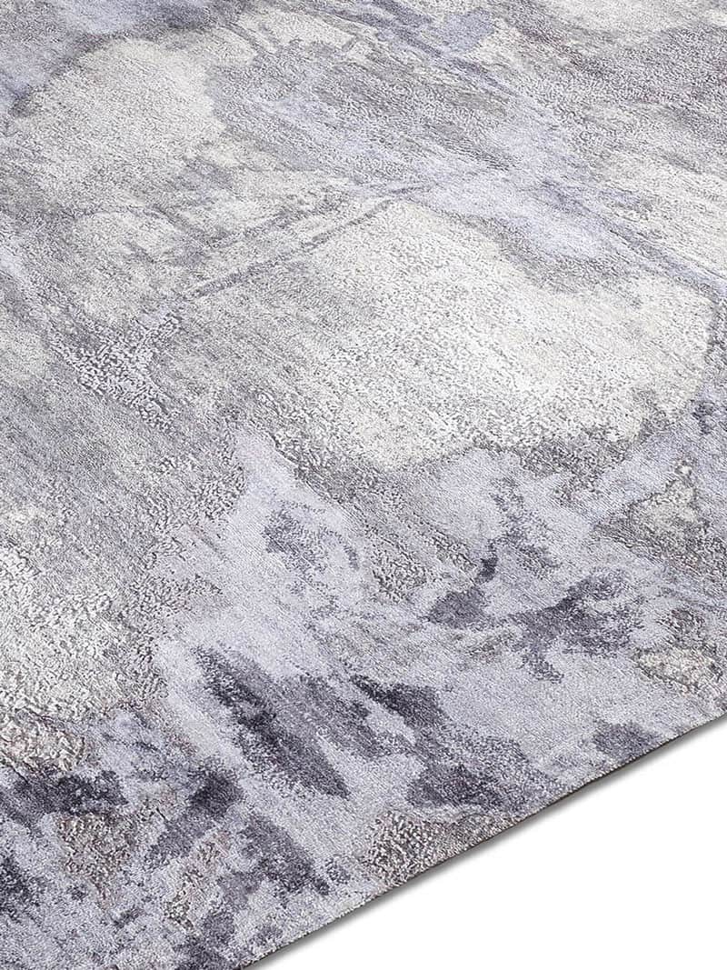 Tappeto Annodato Grigio Chiaro | Misura: 365 × 457 cm