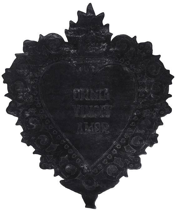 Tappeto Devotion Omnia Nero Tappeto Devotion Omnia Nero