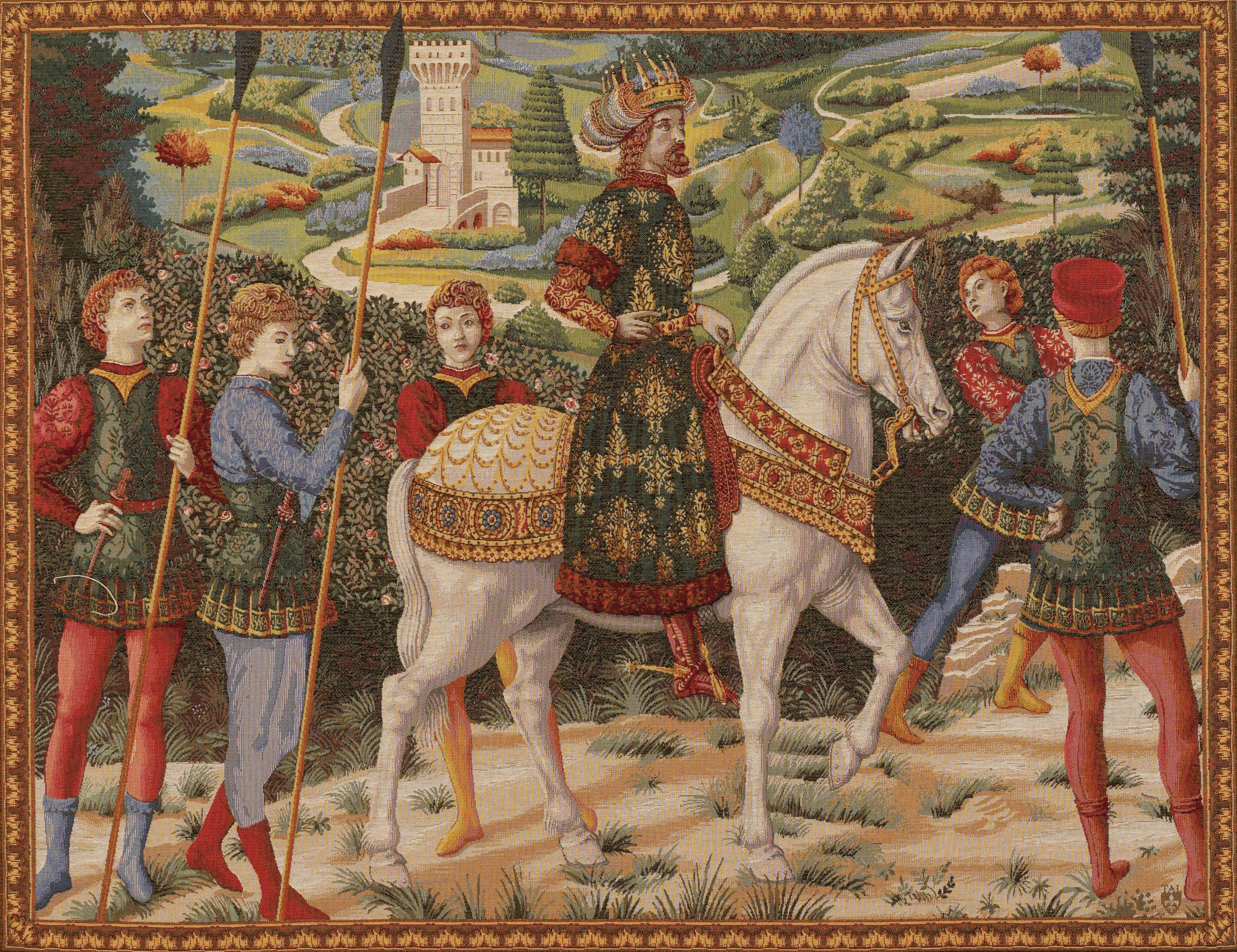 Arazzo Melchiorre | Misura: 75 × 100 cm