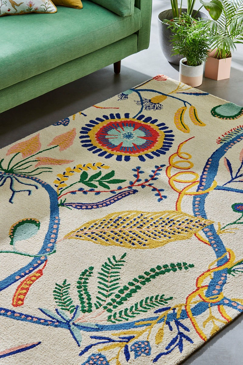 Tappeto Jackfruit-Chai Salvia | Misura: 160 x 230 cm