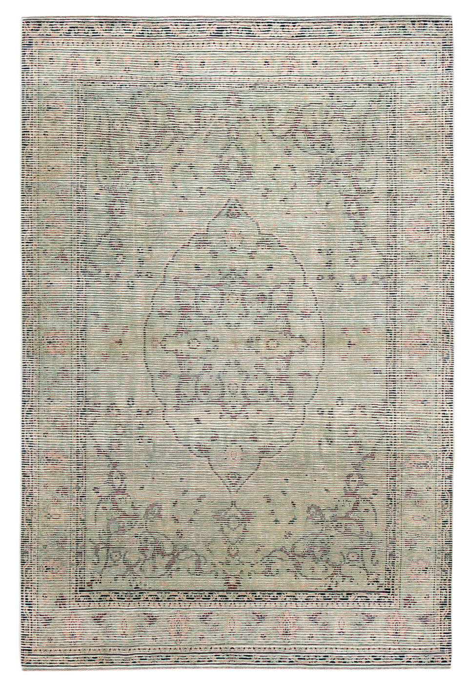 Tappeto Tabriz Stripe Bianco | Misura: 200 × 300 cm