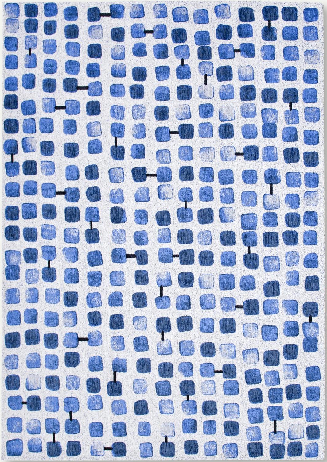 Tappeto Amparo Blues 9348 | Misura: 80 × 150 cm