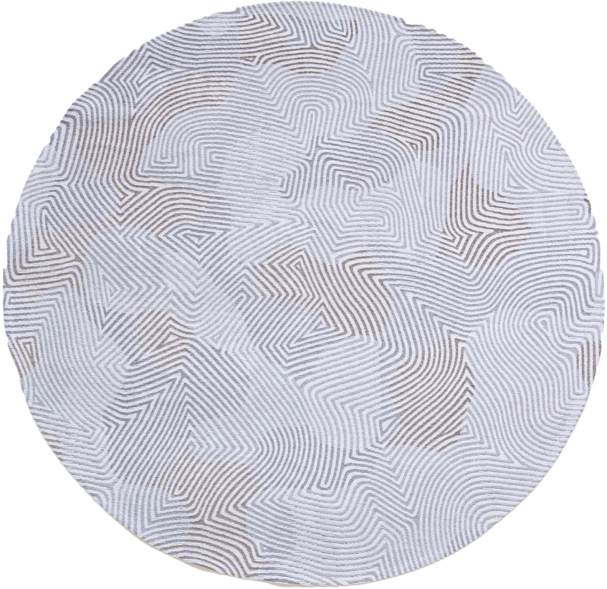 Tappeto Rotondo Oyster White 9228 | Misura: Ø 140 cm