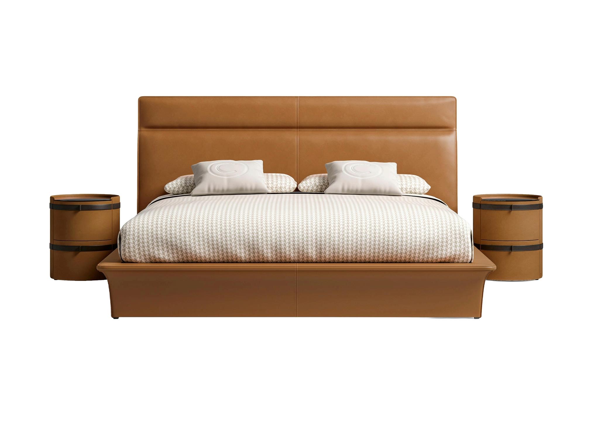 Letto Moderno in Pelle con Testiera Letto Moderno in Pelle con Testiera