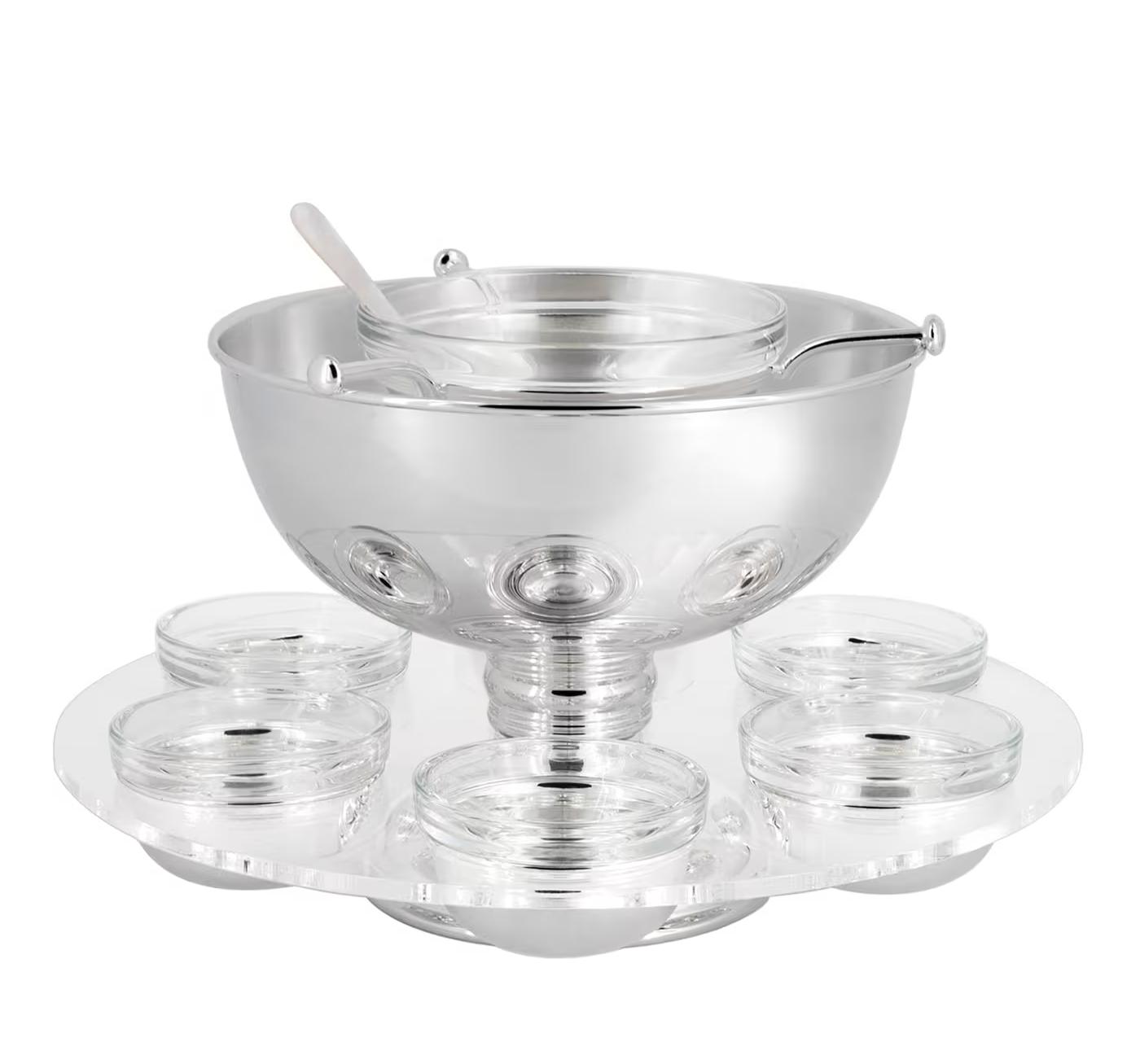 Set Caviale In Argento Set Caviale In Argento