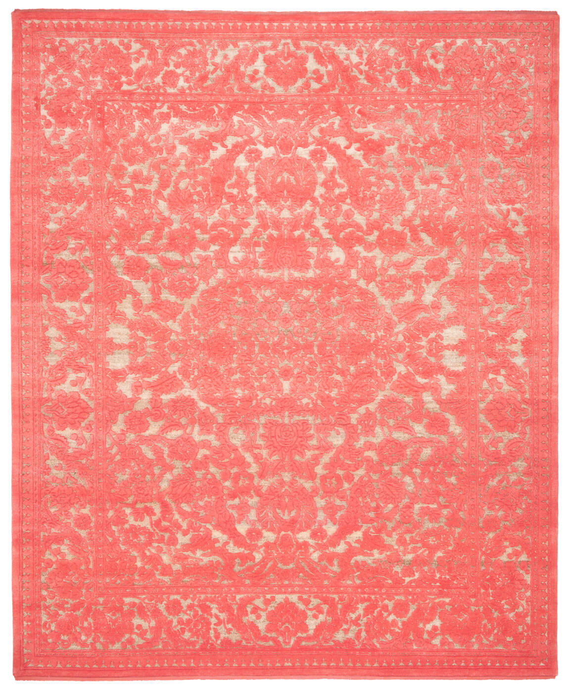Tappeto Mauro Angaa Rosa Brillante