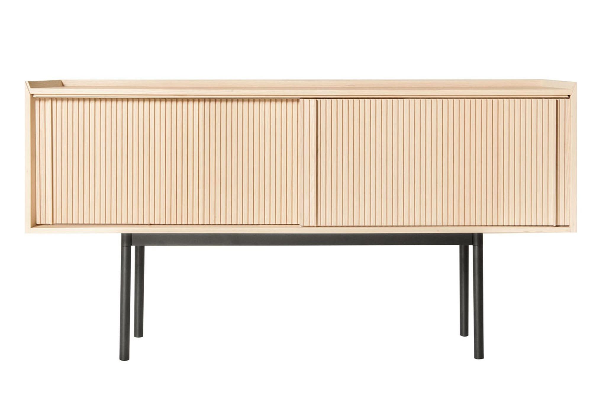 Credenza Alta 2 Ante Naturale Sipario Credenza Alta 2 Ante Naturale Sipario