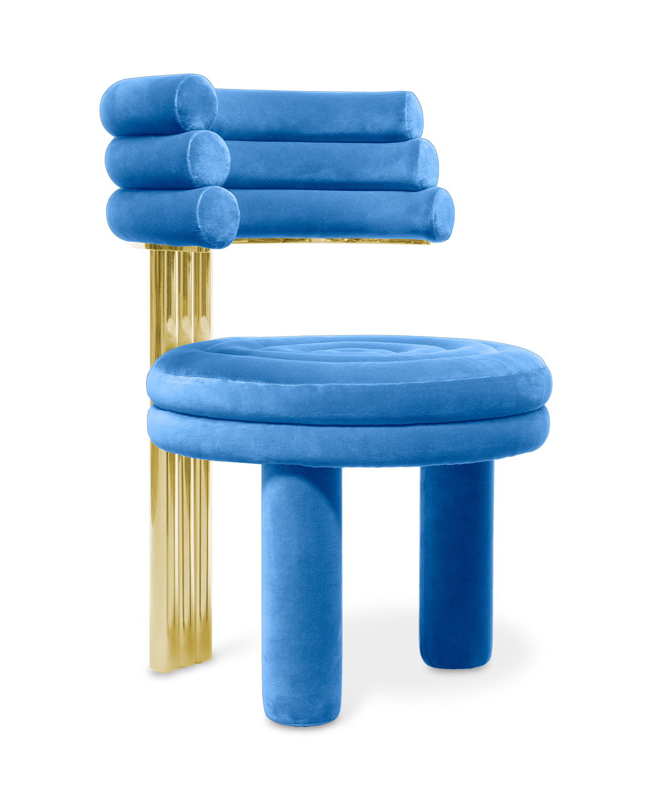 Sedia da Pranzo Blu Kerr