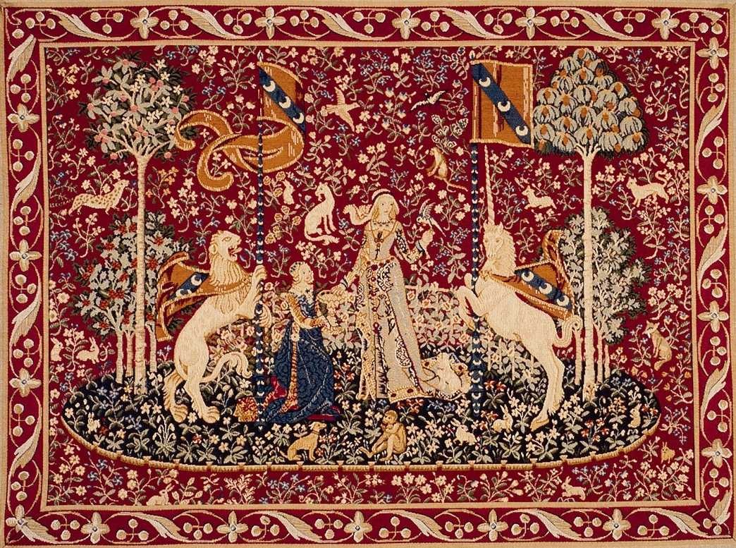 Arazzo Il Gusto con Bordo | Misura: 75 × 100 cm
