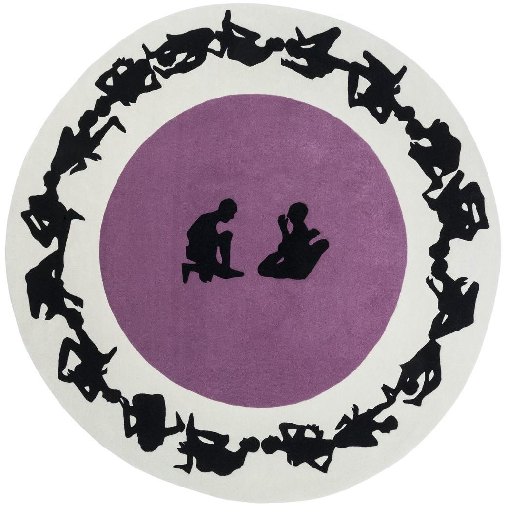 Tappeto Human Circle Paradiso Rotondo Tappeto Human Circle Paradiso Rotondo