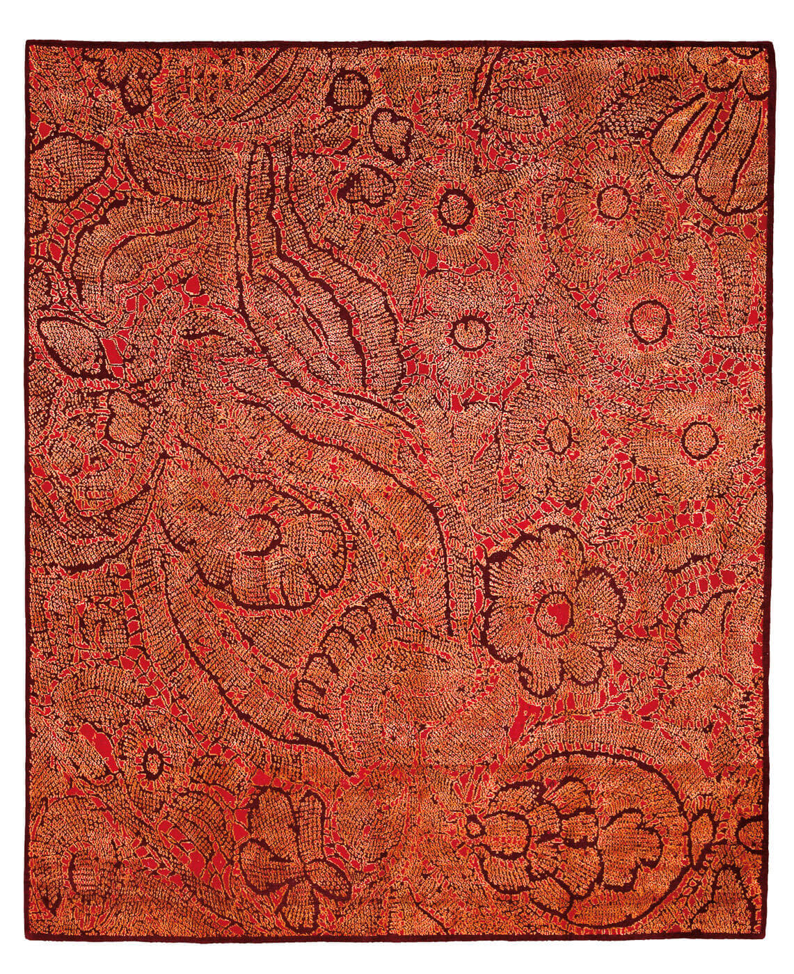 Tappeto Super Lace Rosso | Misura: 500 × 600 cm