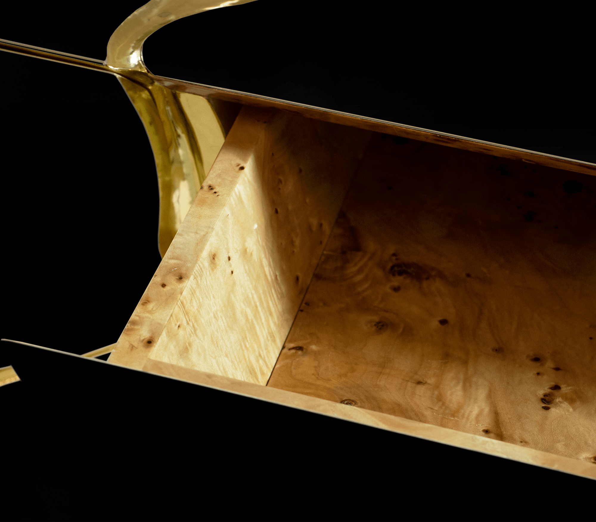 Credenza Elite Nero / Oro Credenza Elite Nero / Oro