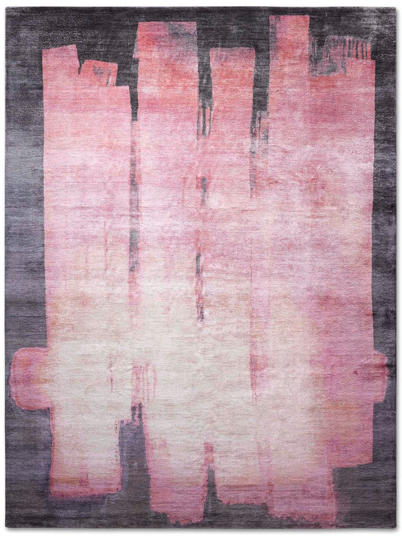 Tappeto Tessuto Esagono Rosa | Misura: 183 × 274 cm