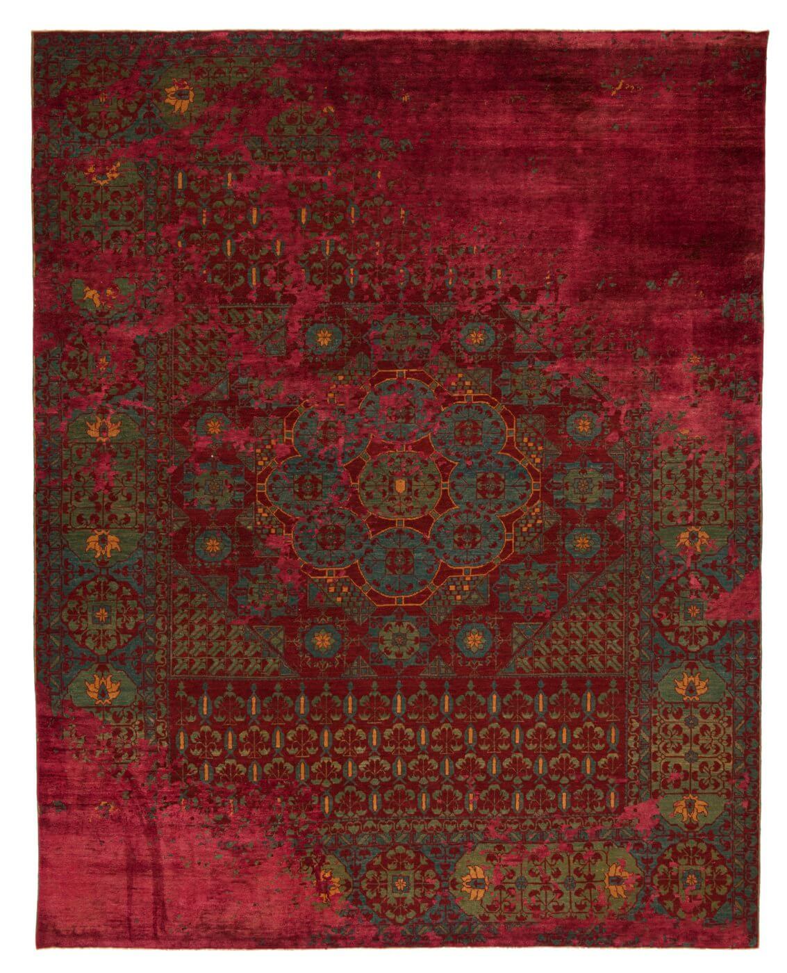 Tappeto Mamluk Kensington Raved Rosso