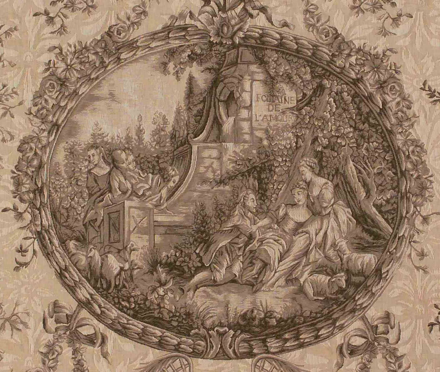 Arazzo Fontana dell'Amore | Misura: 110 × 150 cm
