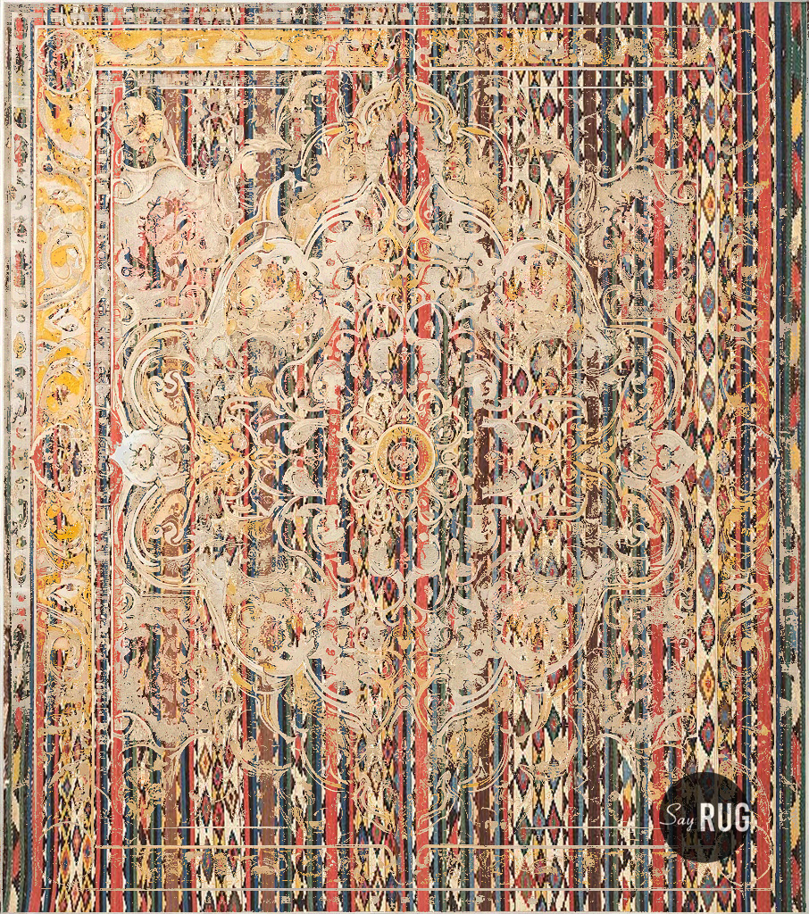 Tappeto Crazy World 3 Edizione Limitata | Misura: 500 × 600 cm