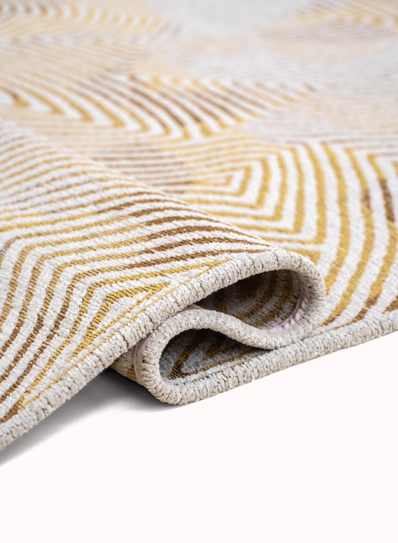 Tappeto Giallo Hippy 9799