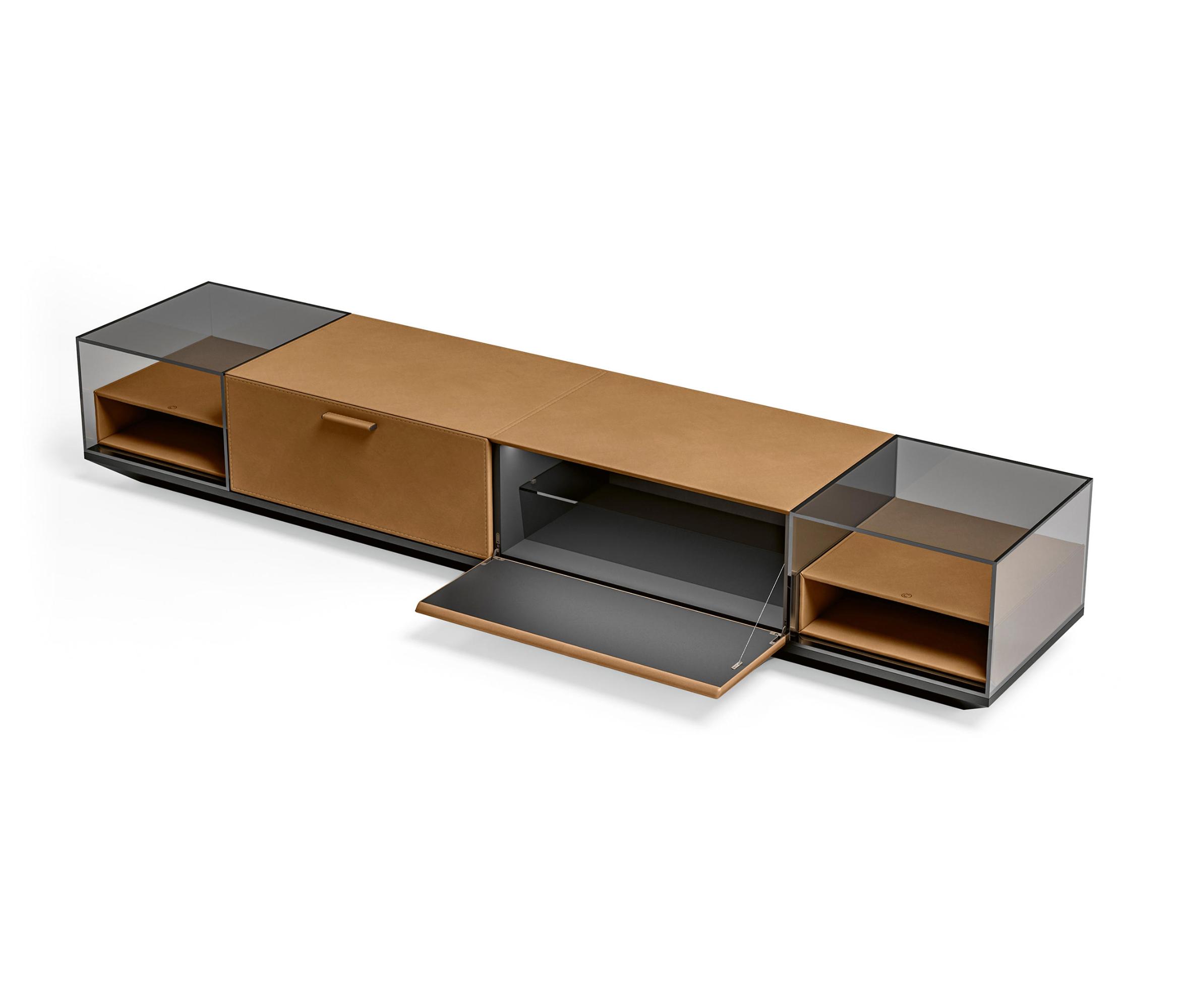 Mobile TV in Pelle | Dimensioni: L 260 cm