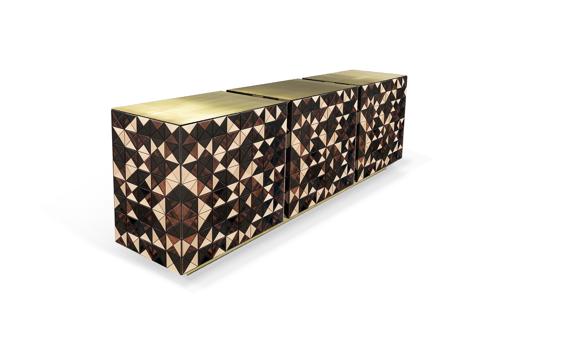 Credenza in Noce Mosaic Credenza in Noce Mosaic