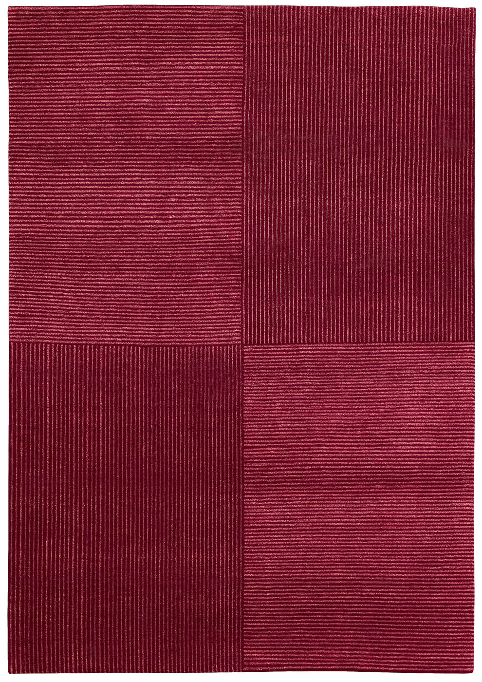Tappeto Vario 1 Rosso Scuro | Misura: 200 × 300 cm