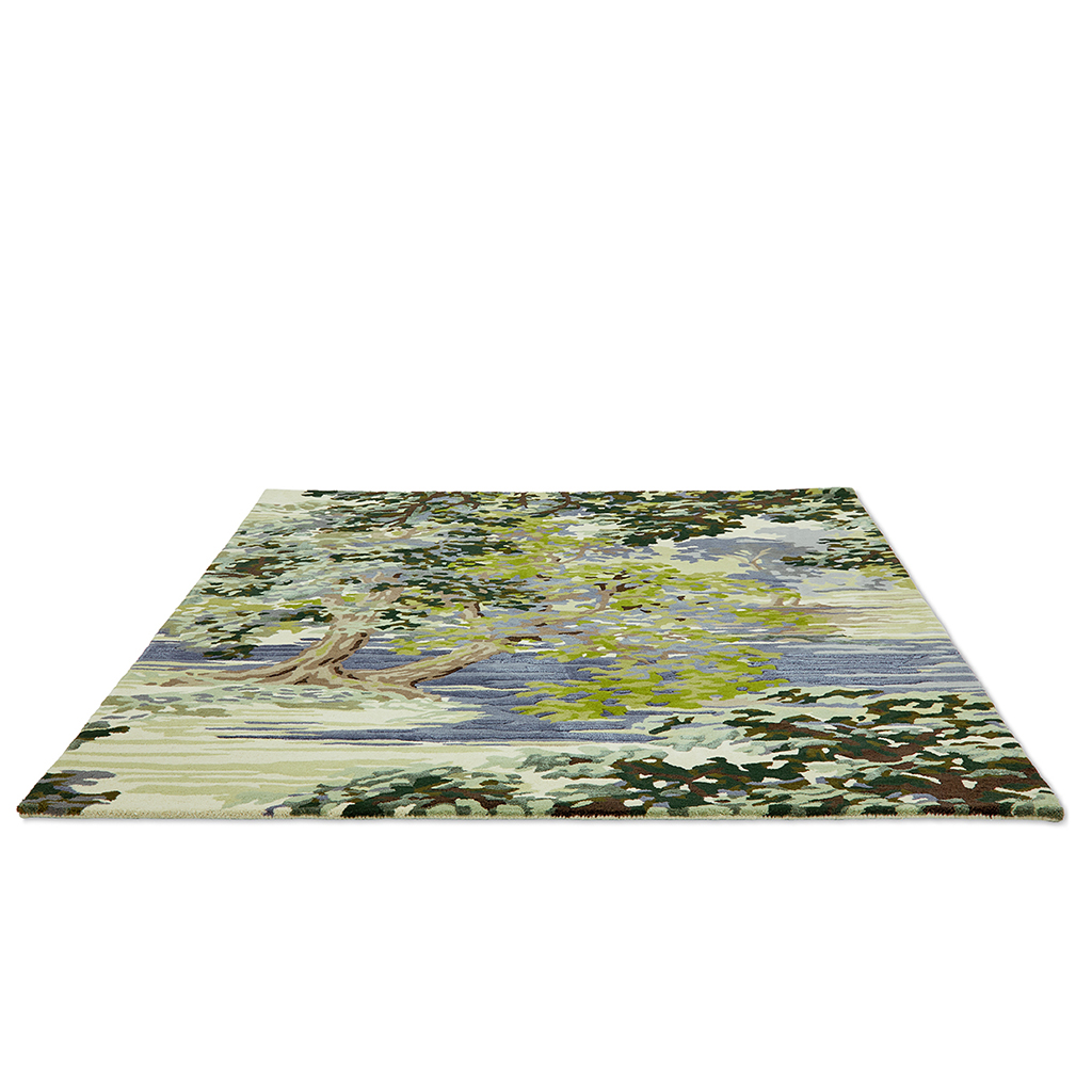 Tappeto Ancient Canopy Verde Foresta