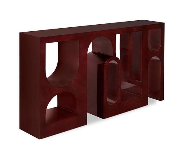 Consolle Premium Lucida Rossa
