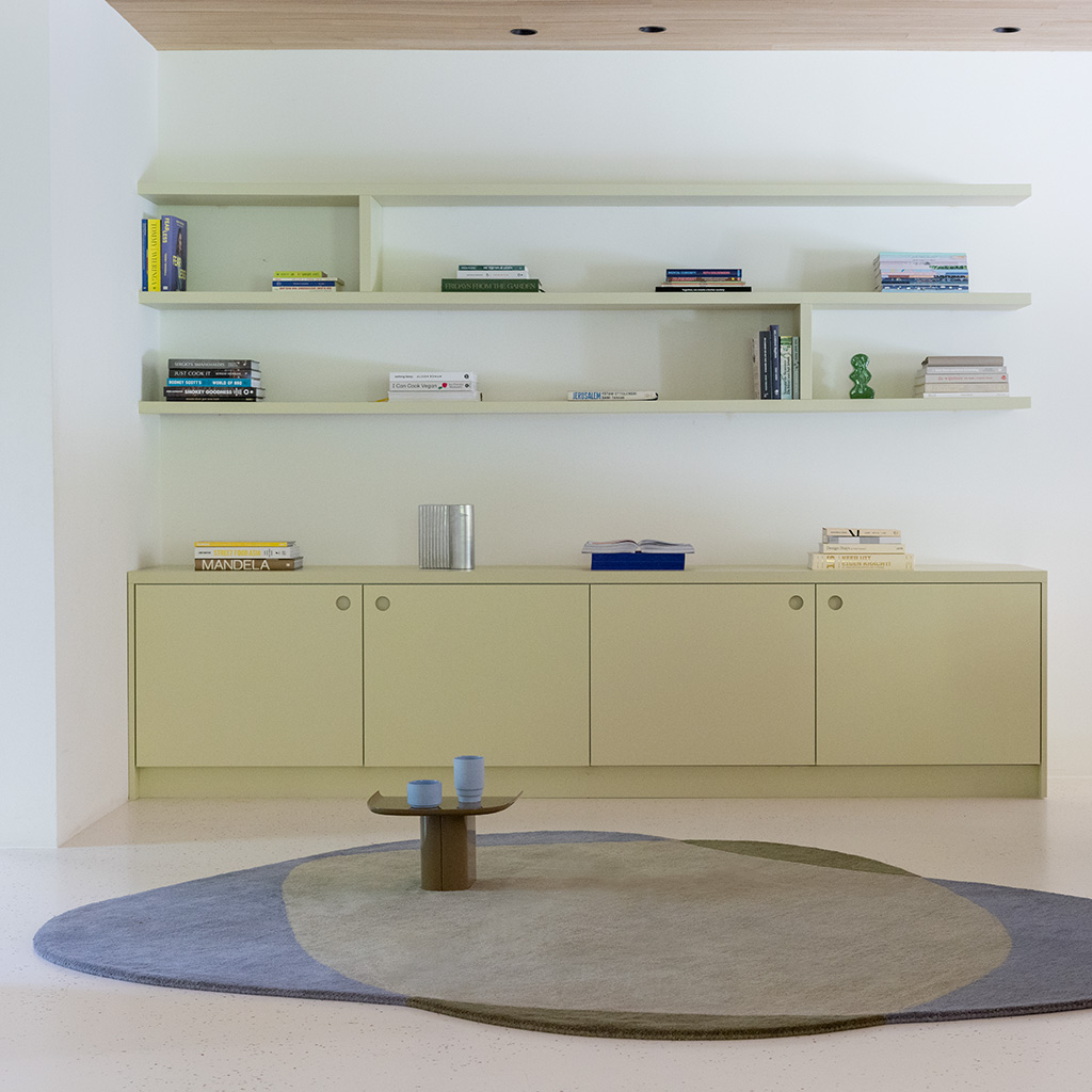 Tappeto Elemento Chad Grigio Verde