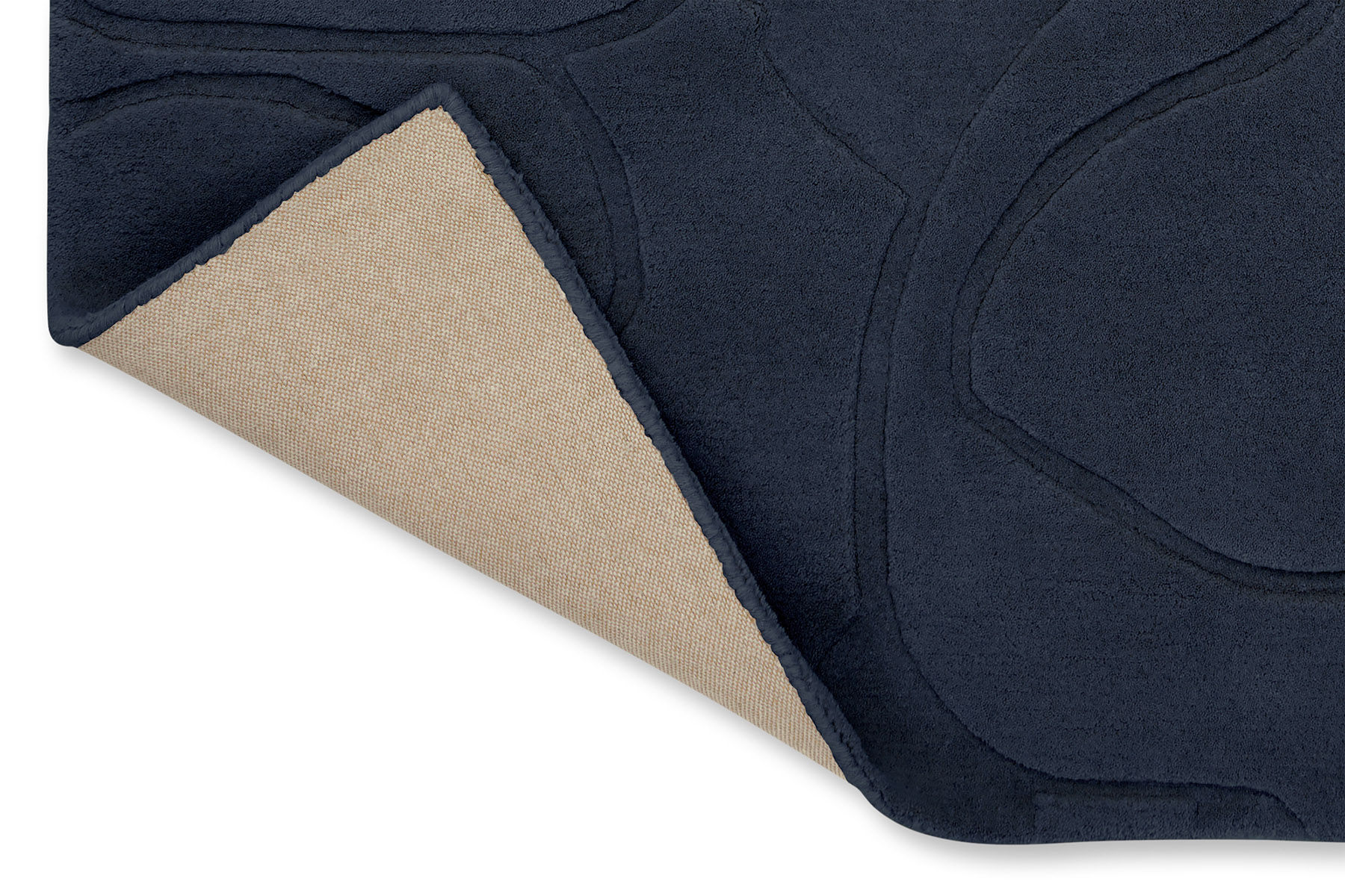 Tappeto Romantic Magnolia Blu Scuro