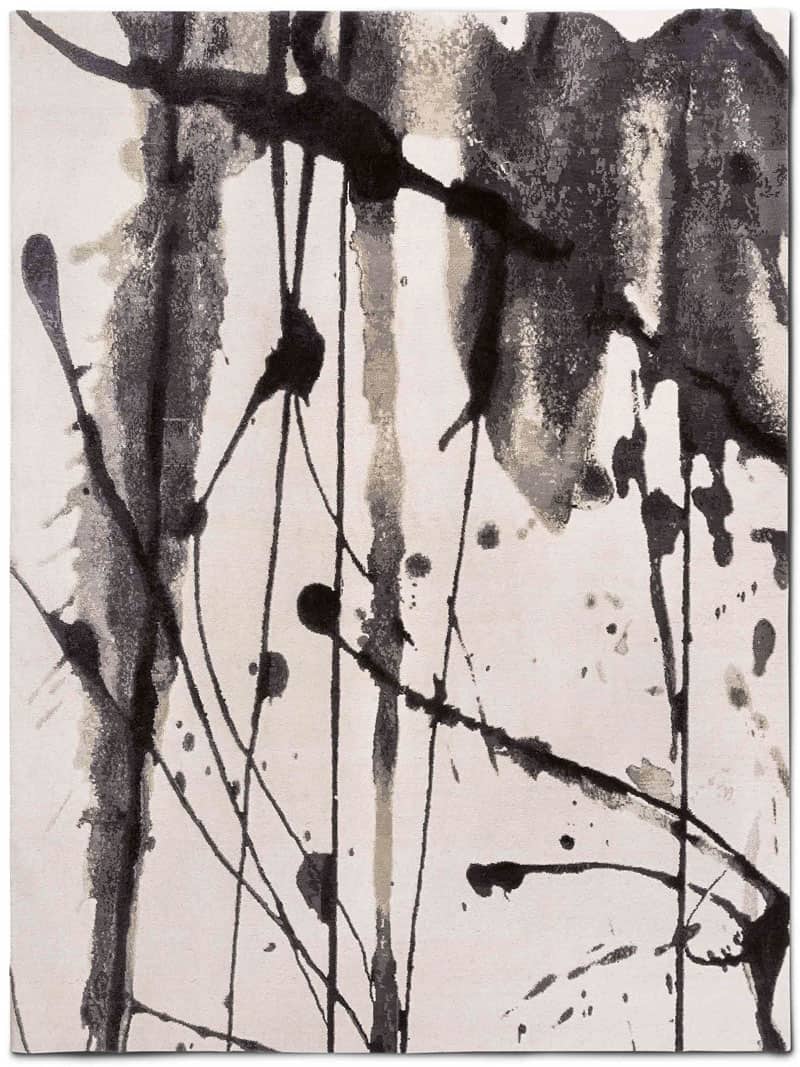 Tappeto Bianco e Nero Lux 1 | Misura: 250 × 300 cm