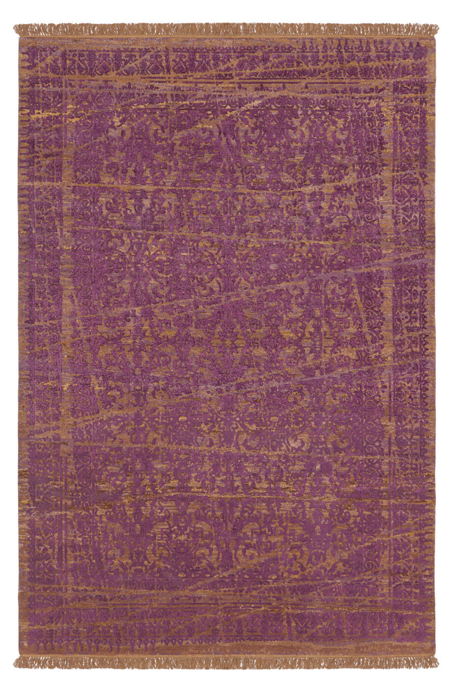 Tappeto Ferrara Radi Wrapped Viola | Misura: 400 × 500 cm