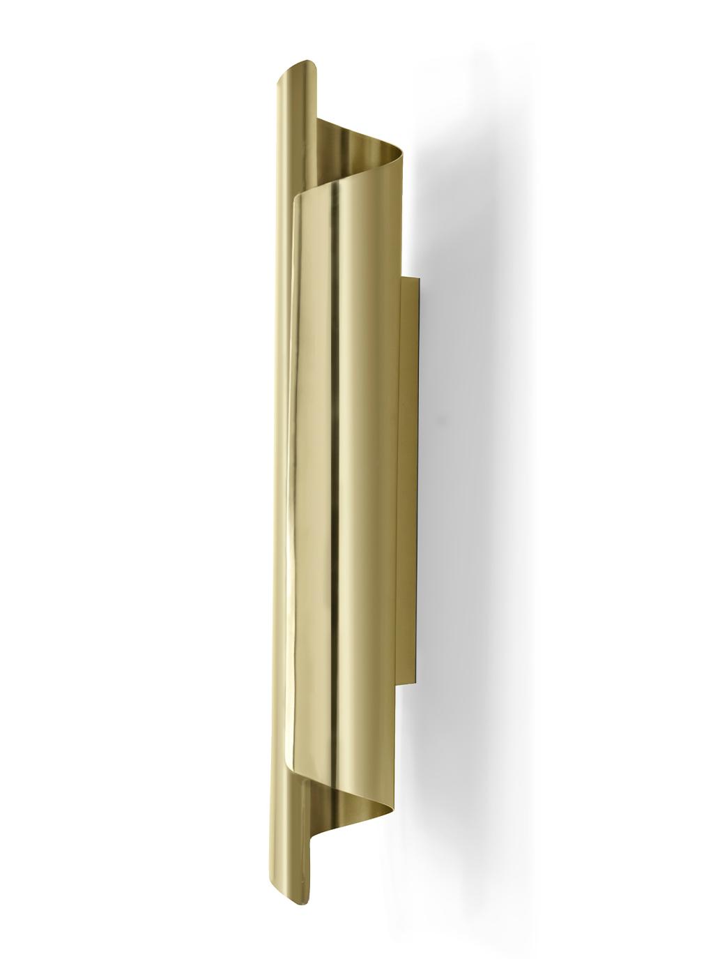 Applique da Parete in Ottone Invecchiato