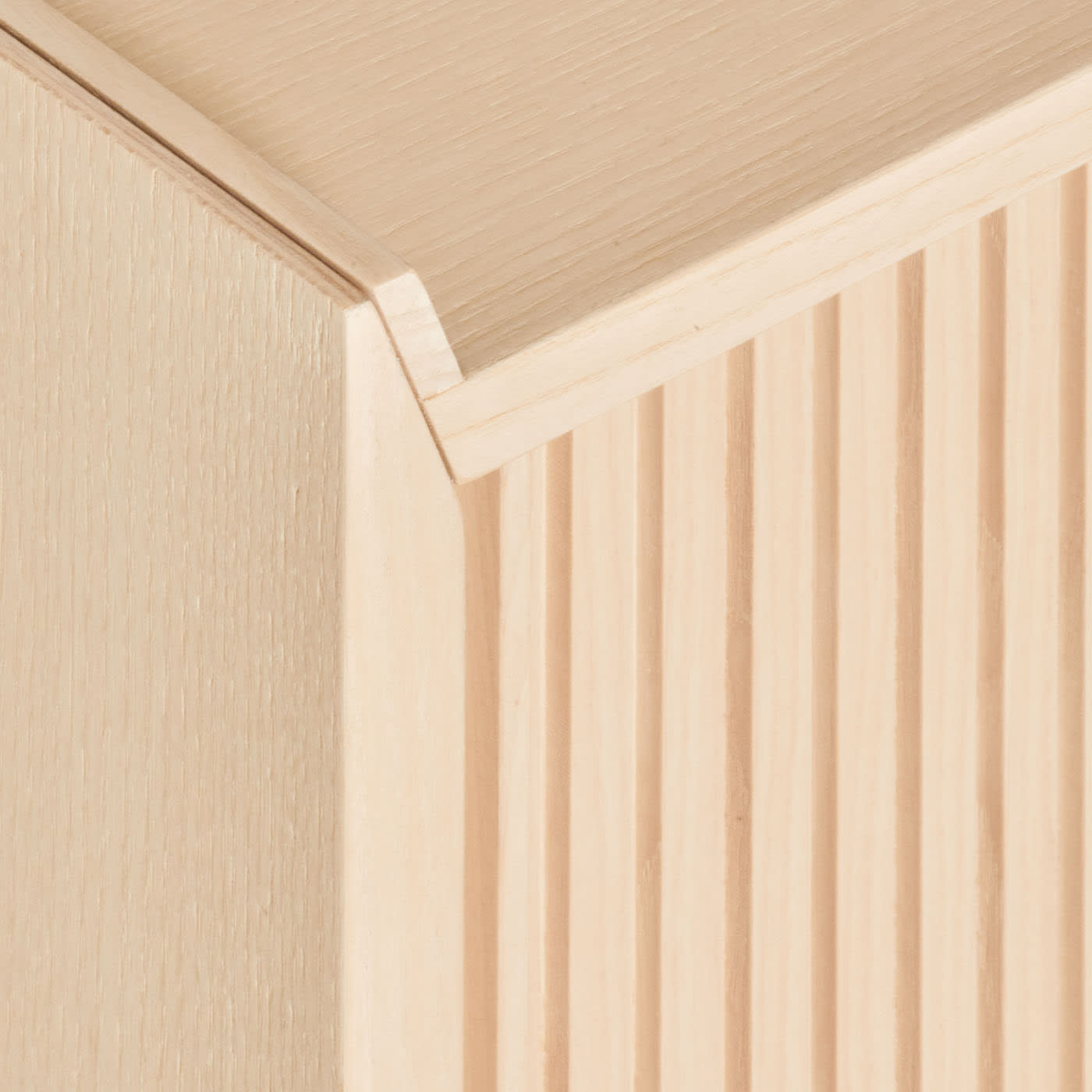 Credenza Bassa 2 Ante Naturale Sipario