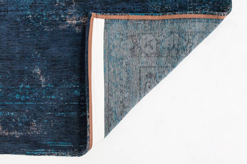 Tappeto Stile Vintage Blu Notte 8254