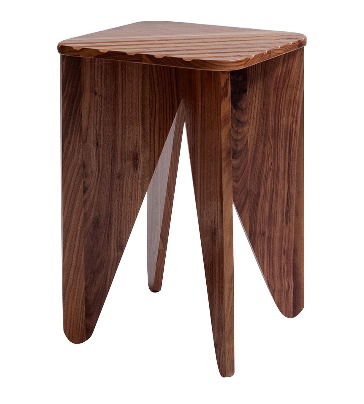 Tavolino Laterale Piccolo Basso in Legno