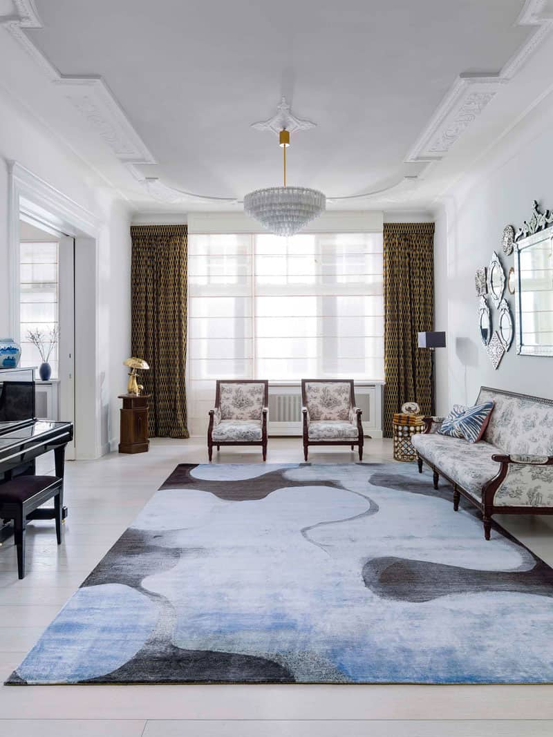 Tappeto Lusso Blu | Misura: 305 × 427 cm