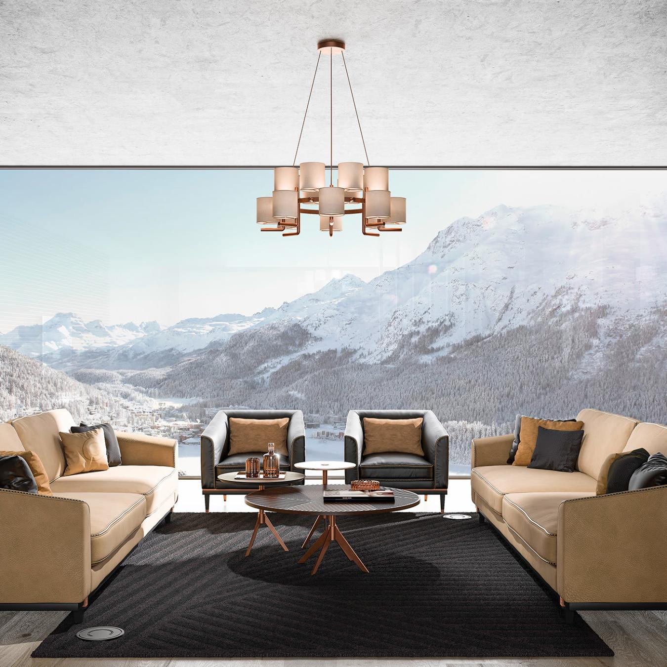 Lampadario Italiano Moderno