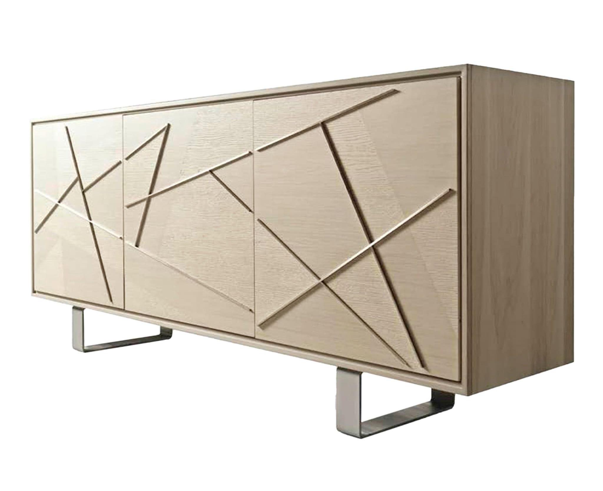 Credenza 3 Ante Materia Geometria Credenza 3 Ante Materia Geometria