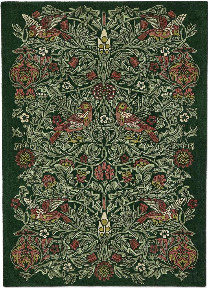 Tappeto Bird Tump Verde | Misura: 250 × 350 cm