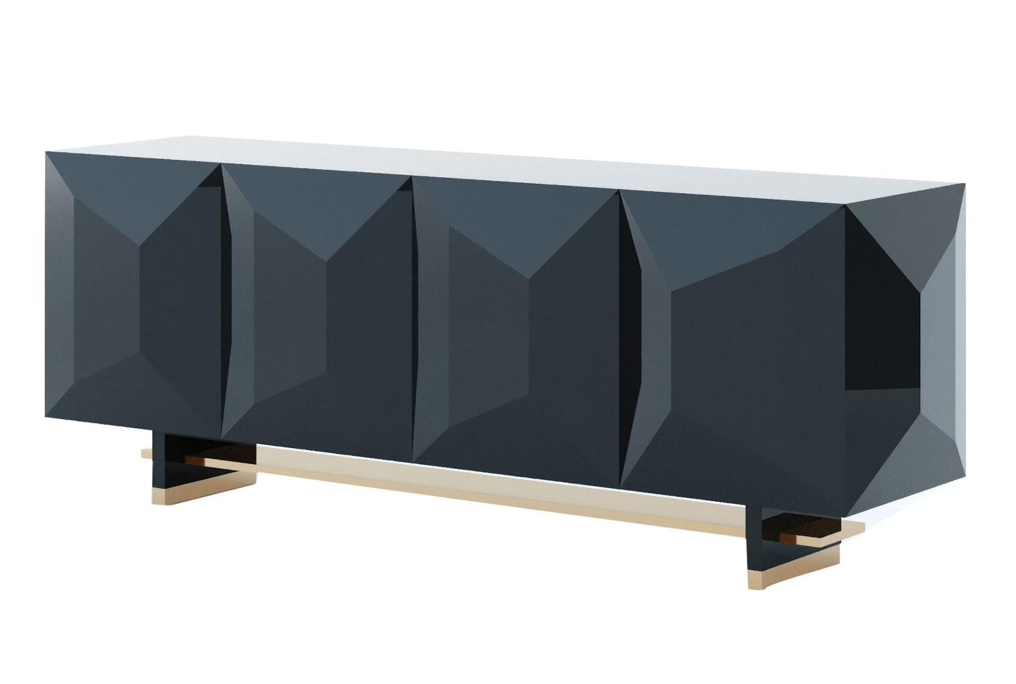 Credenza Contemporanea Artigianale Commack | Finitura: Laccato lucido Credenza Contemporanea Artigianale Commack | Finitura: Laccato lucido