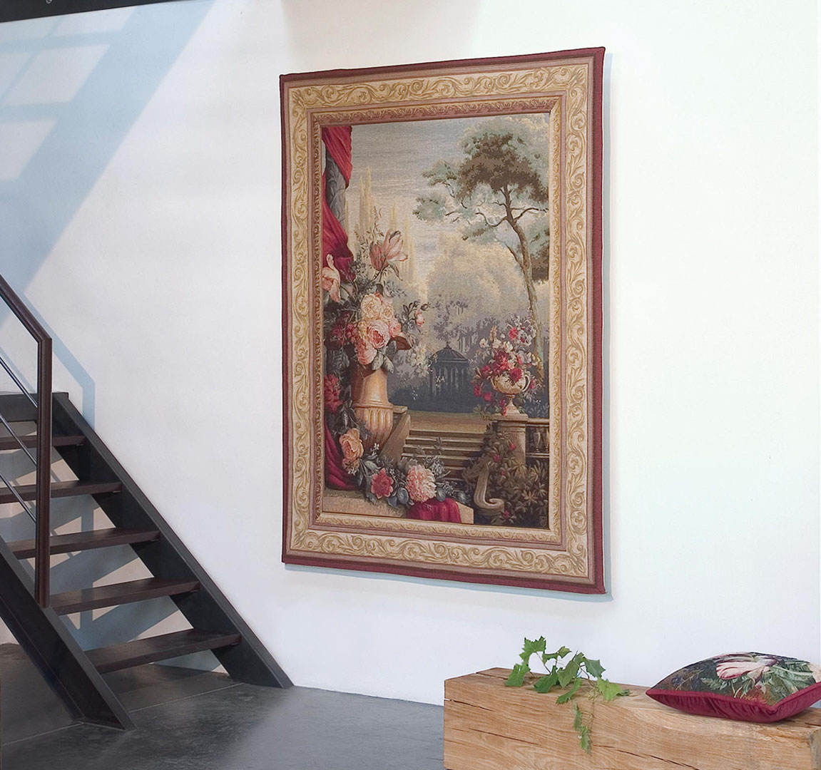 Arazzo Mazzo e Giardino | Misura: 110 × 150 cm