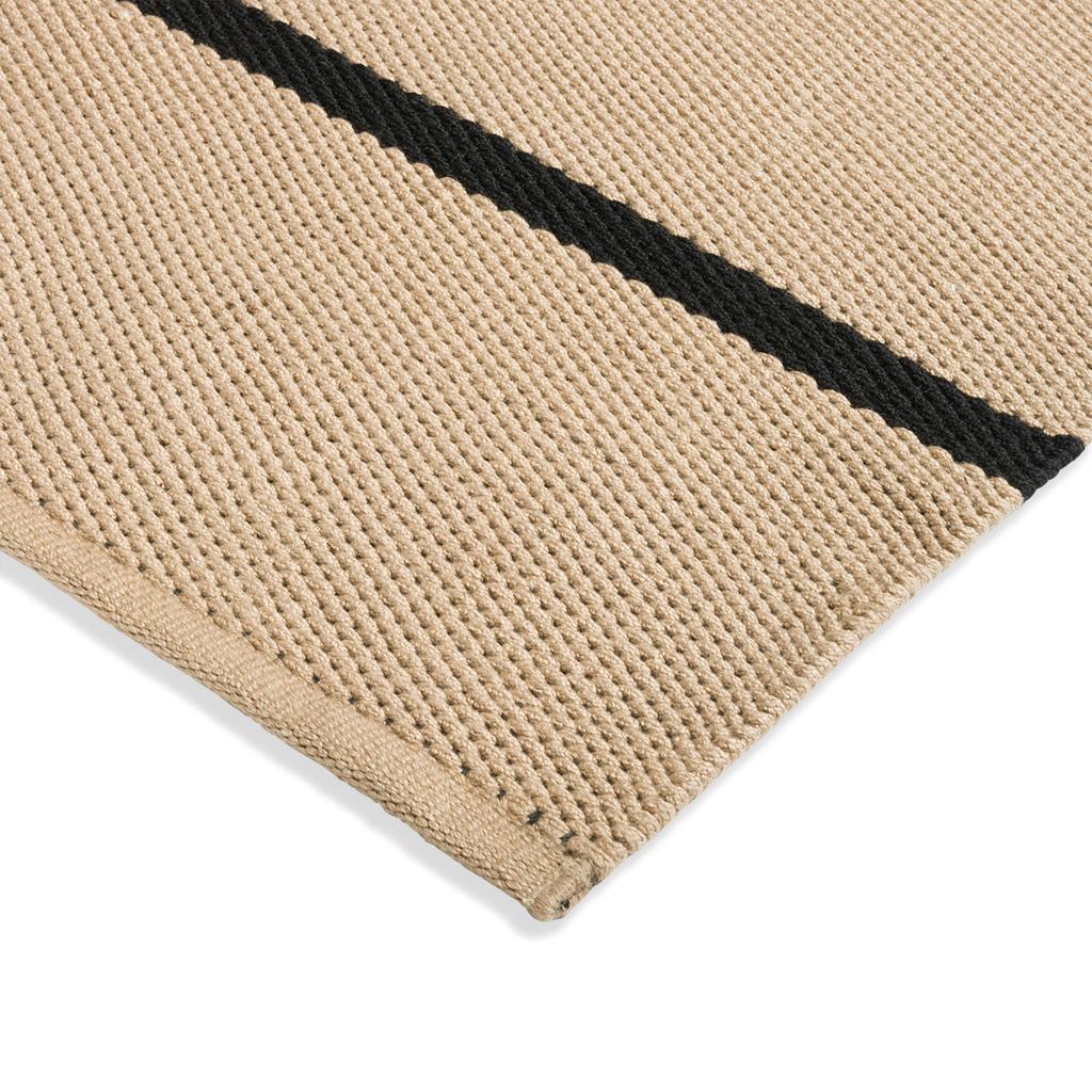 Tappeto Deck Nero Carbone Per Esterni | Misura: 140 × 200 cm